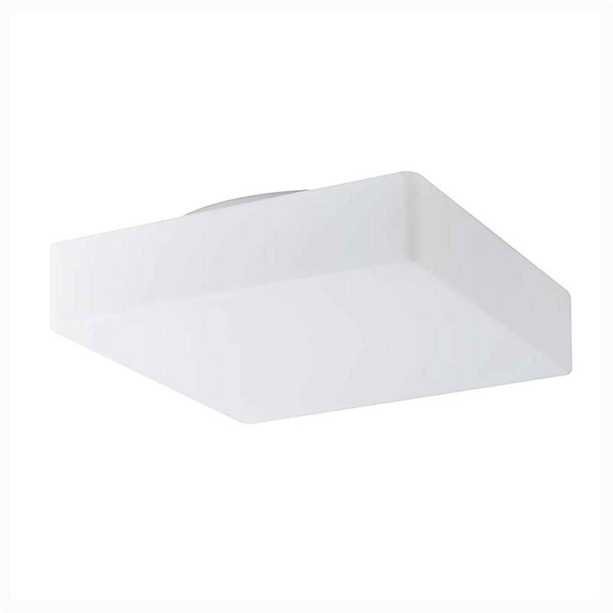 Lina, Badrumsarmatur med kupa av opaliserat triplexglas.