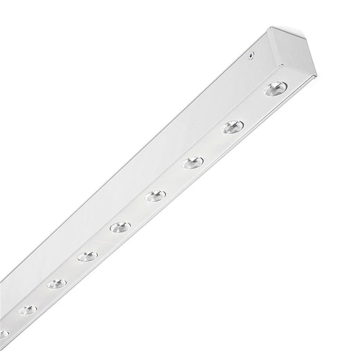 Hi line fokus, Slimmad och ljusstark armatur för släpljus av väggar