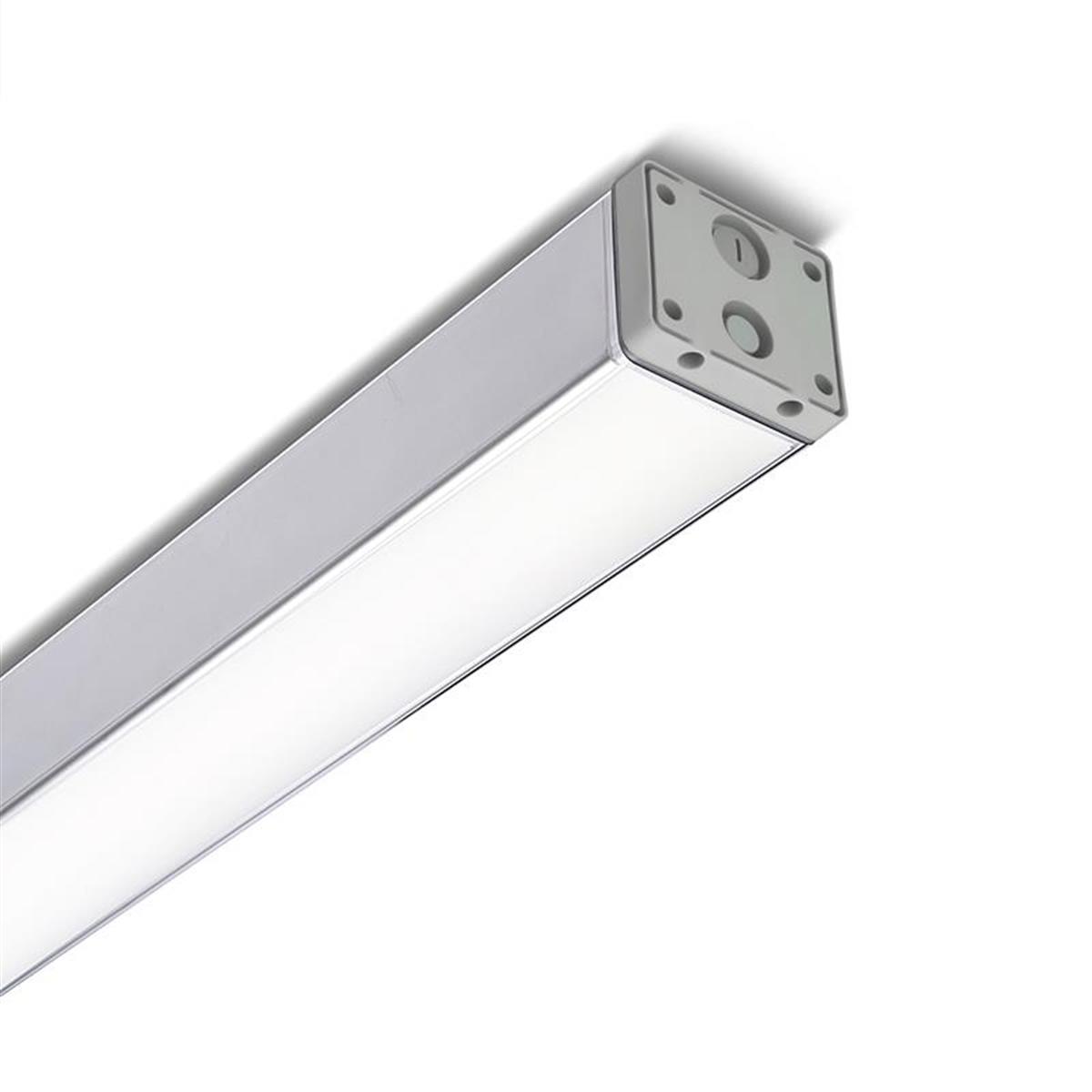 Line safe max opal, Exteriör armatur som singel / för sammanhängande ljuslinjer