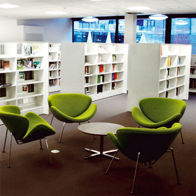Projekt, Bibliotek belysning: Drammens bibliotek
