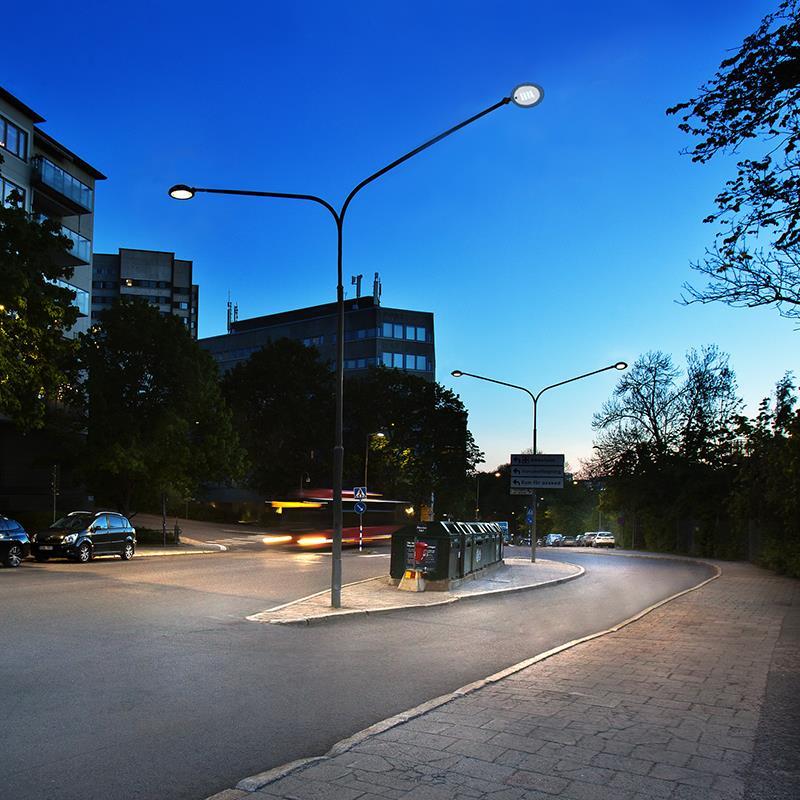 Projekt, Gatubelysning: Uppdaterad belysning på Tantogatan - med retrofit!