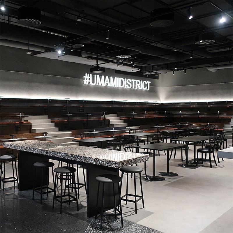 Projekt, Restaurangbelysning: Umami District på Emporia - en foodcourt de luxe!