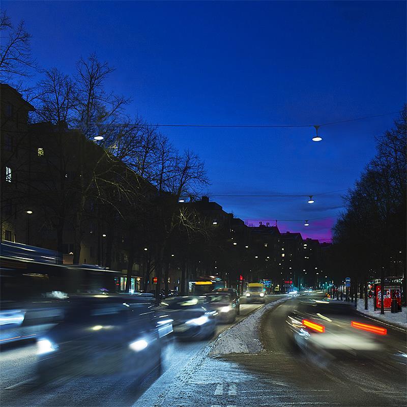 Projekt, Gatubelysning: Ringvägen i nytt ljus
