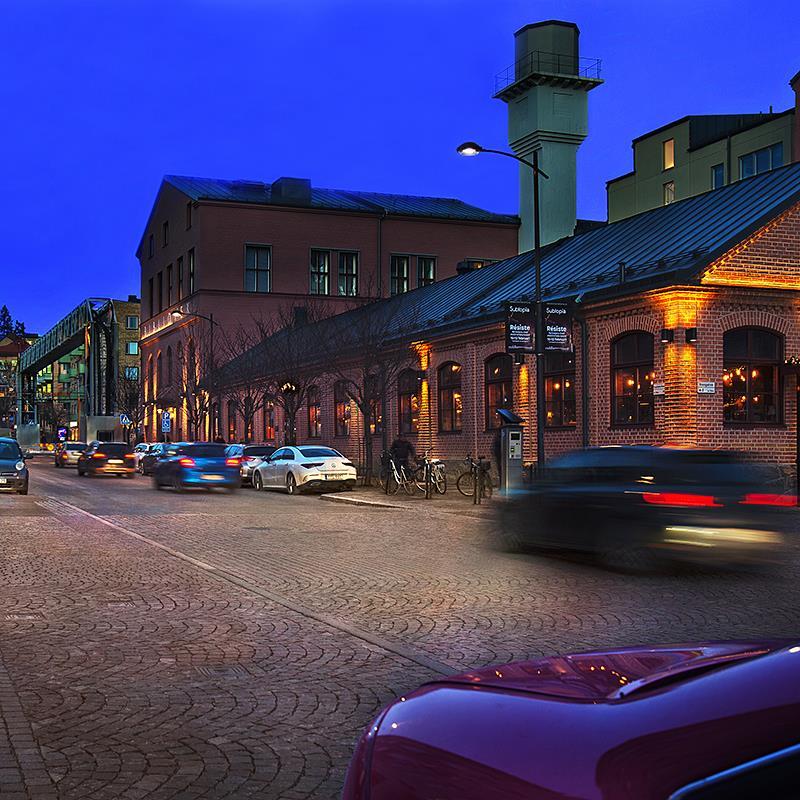Projekt, Gatubelysning: Ny gatubelysning i Sundbyberg